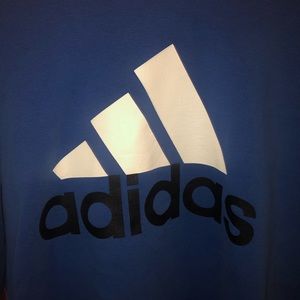 2000s Blue Adidas Hoodie